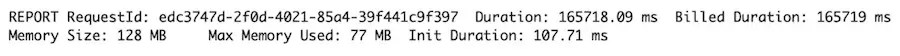 Report results 2